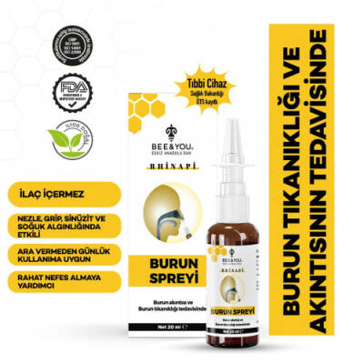 Bee'o Up Rhinapi Burun Spreyi 20 ml - 3