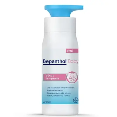 Bepanthol Baby Vücut Şampuanı 400 ml - 1