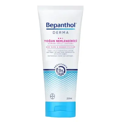 Bepanthol Derma Çok Kuru ve Hassas Ciltler İçin Yoğun Nemlendirici Losyon 200 ml - 1