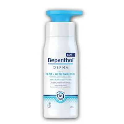 Bepanthol Derma Temel Nemlendirici Kuru Hassas Ciltler Losyon 400 ml - 1