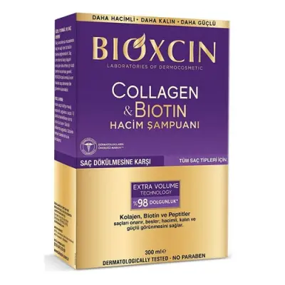 Bioxcin Collagen Biotin Saç Dökülmesine Karşı Şampuan 300 ml - 1