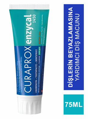 Curaprox Enzycal 1450 PPM Diş Macunu 75ml - 1