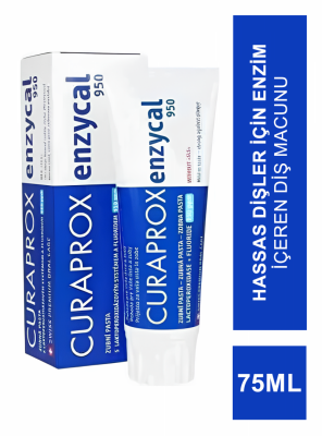 Curaprox Enzycal 950 PPM Diş Macunu 75ml - 1