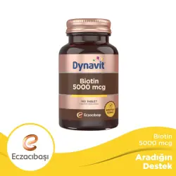 Dynavit Biotin 5000 mcg 100 Tablet - 1