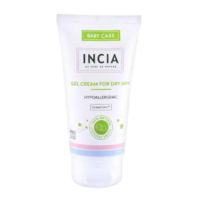 INCIA Baby Care Kuru Ciltler İçin Doğal Jel Krem 170 ml - 1