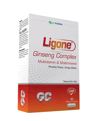 Ligone Ginseng Complex 30 Bitkisel Kapsül - 1