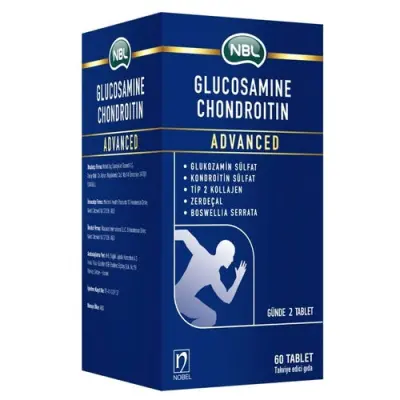 NBL Glukozamin Kondroitin Advanced 60 Tablet - 1