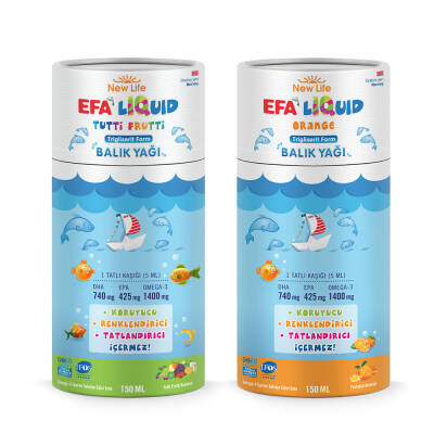 New Life Efa Liquid Tutti Frutti 150 ml - 1