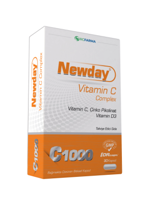 Newday Vitamin C Complex 30 DRcaps Kapsül - 1