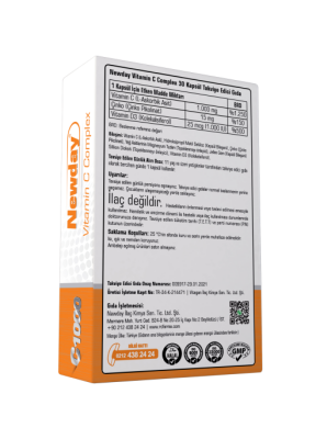 Newday Vitamin C Complex 30 DRcaps Kapsül - 2