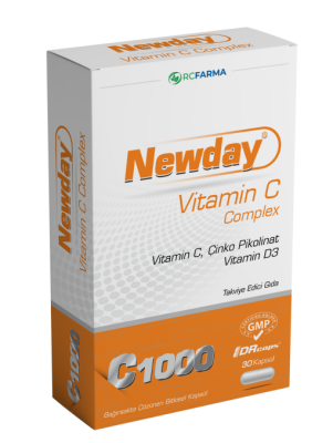 Newday Vitamin C Complex 30 DRcaps Kapsül - 3