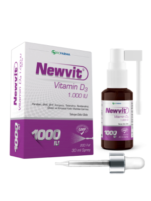 Newvit Vitamin D3 1000 IU Sprey / Damla - 2