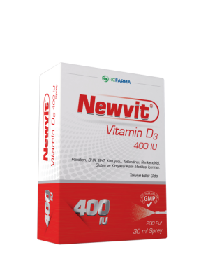 Newvit Vitamin D3 400 IU Sprey / Damla - 1