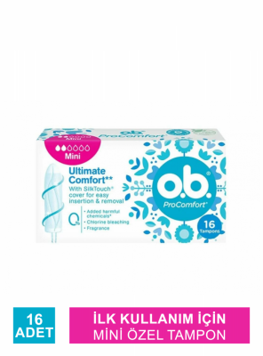 O.B. Pro Comfort Mini Tampon Light Days 16 Adet - 1