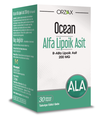 Ocean Alfa Lipoik Asit 200 mg 30 Kapsül - 1