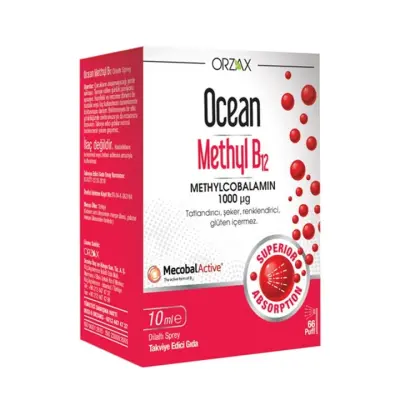 Ocean Methyl Cobalamin B12 100 mcg Dilaltı Sprey 10 ml - 1