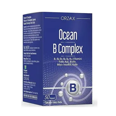 Orzax Ocean B Complex 50 Kapsül - 1