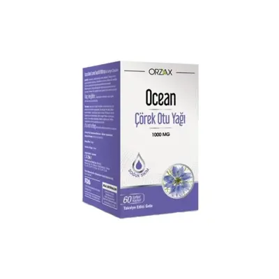 Orzax Ocean Çörek Otu Yağı 60 Kapsül - 1