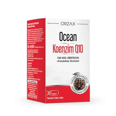 Orzax Ocean Koenzim Q10 30 Kapsül - 1