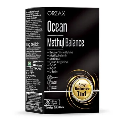 Orzax Ocean Methyl Balance Takviye Edici Gıda 30 Kapsül - 1