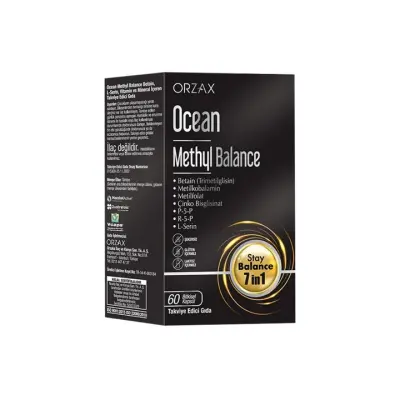 Orzax Ocean Methyl Balance Takviye Edici Gıda 60 Kapsül - 1