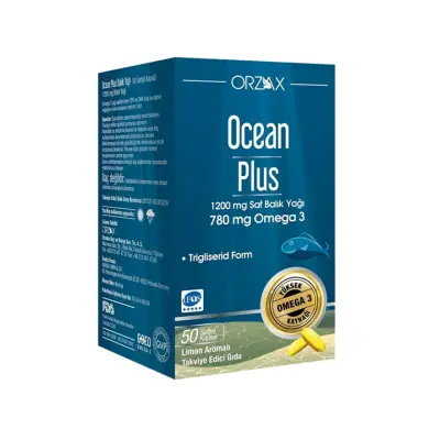 Orzax Ocean Plus 50 Soft Kapsül - 1