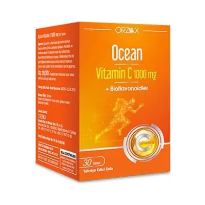 Orzax Ocean Vitamin C 1000 Mg 30 Tablet - 1