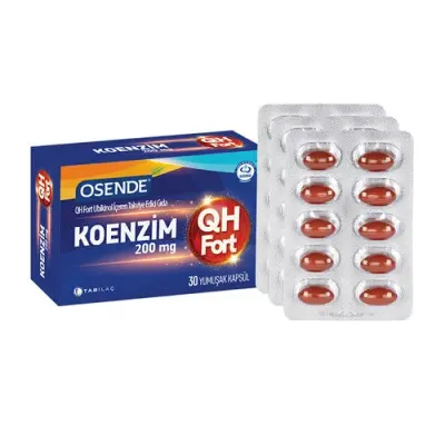 Osende Koenzim 200mg QH Fort 30 Yumuşak Kapsül - 1