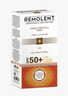 Remolent Lekeli Ciltler İçin Hızlı Emilen Spf50+ Güneş Kremi 75 Ml - 1