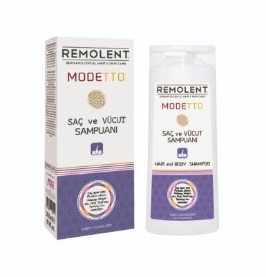 Remolent Modetto Çağ Ağacı Saç ve Vücut Şampuanı 300 Ml - 1