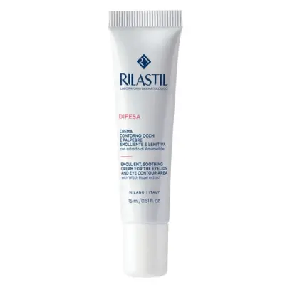 Rilastil Difesa Soothing Egzama Yatkın ve Alerjik Göz Çevresi Kremi 15 ml - 1