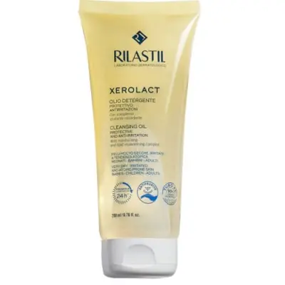 Rilastil Xerolact Çok Kuru Ciltler İçin Temizleyici Yağ 200 ml - 1