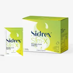Sidrex Slm-X Bromelain, CLA ve Yeşil Çay Ekstresi içeren Takviye Edici Gıda 30 Saşe - 1