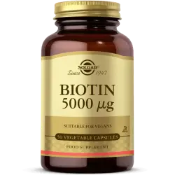 Solgar Biotin 5000 mcg 50 Kapsül - 1