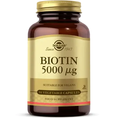 Solgar Biotin 5000 mcg 50 Kapsül - 1