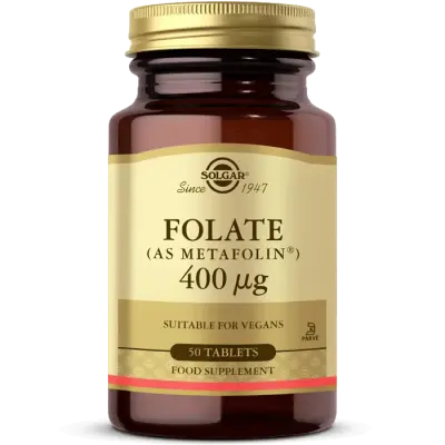 Solgar Folate 400 Mcg 50 Tablet - 1