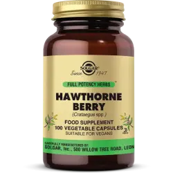 Solgar Hawthorne Berry Alıç Meyvesi Tozu 100 Kapsül - 1