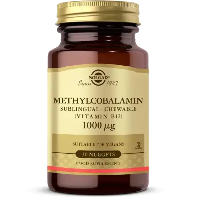 Solgar Vitamin B12 Methylcobalamin 1000 Mcg 30 Dilaltı Tablet - 1