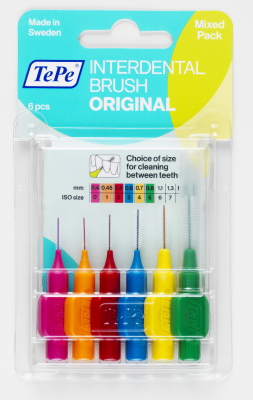 TePe Interdental Brush Original Arayüz Fırçaları 6 Farklı Boyut - 1