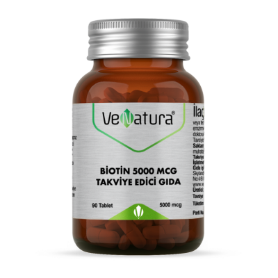 Venatura Biotin 5000 Mcg. 90 Tablet - 1