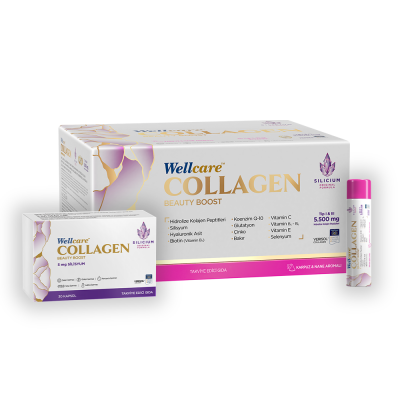 Wellcare Collagen Beauty Plus Karpuz - Nane Aromalı 5500 mg 30 Shots x 40 ml - 30 Tüp - 1